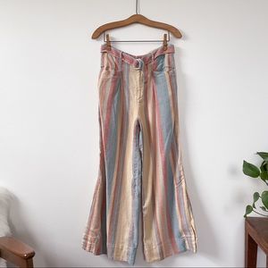 Anthropology Bellbottom Pants